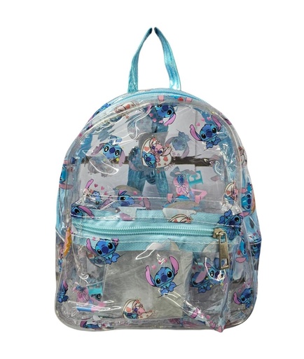 [MOCHILA TRANSPARENTE STICH] MOCHILA A003
