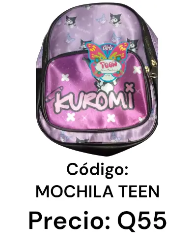 [MOCH TEEN] MOCHILA TEEN